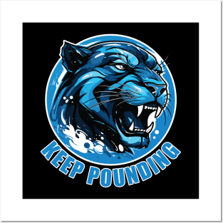 Keep Pounding Posters and Art